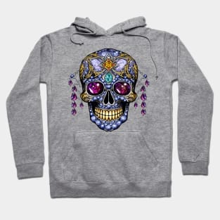 Bejeweled Skull #4 Hoodie